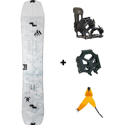 Jones Solution x Burton Hitchhiker Expert Splitboard Set