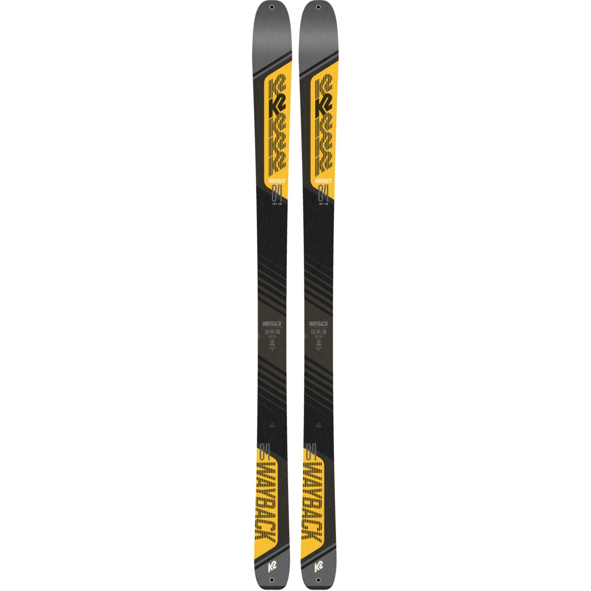 美品！】 K2 バックカントリー スキー TALKBACK 84 167cm スキー