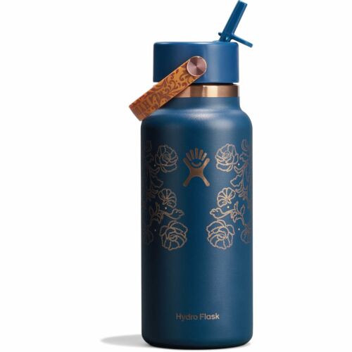 32oz / 946ml Wide Mouth + Flex Straw Cap